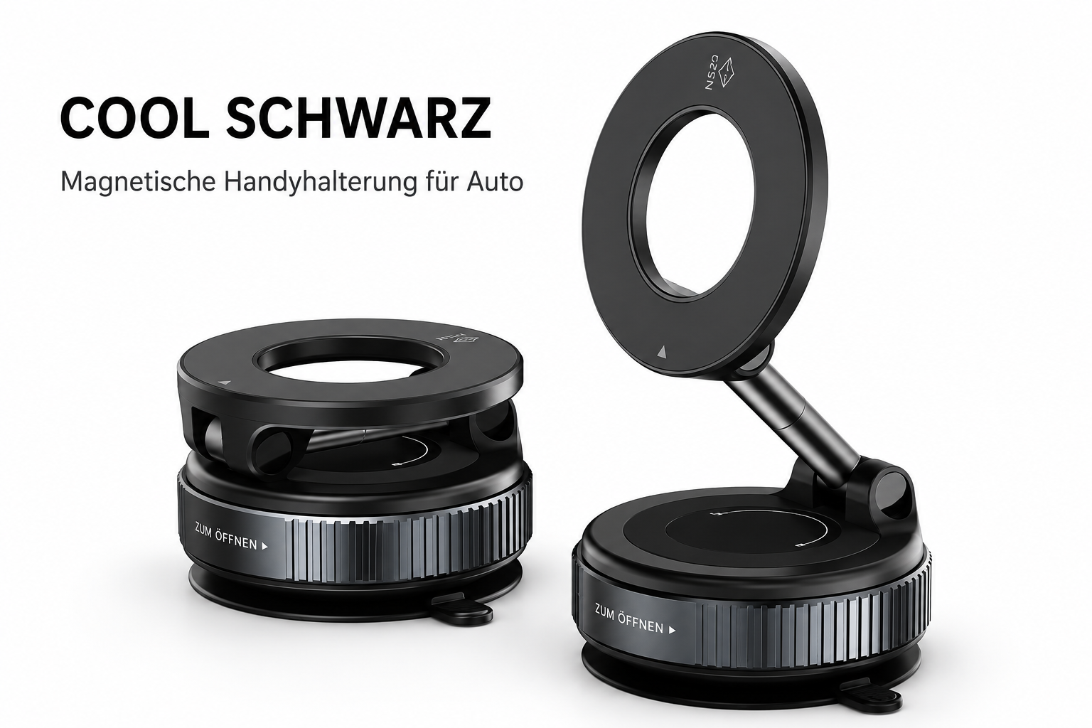 Magnetische Handyhalterung fürs Auto - 360grad drehbar mit Magsafe