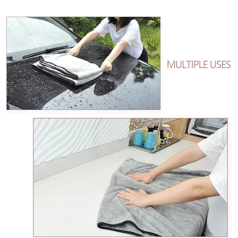 Premium Mikrofaser-Autotuch-Ultra Saugstrk für streifenfreie Reinigung