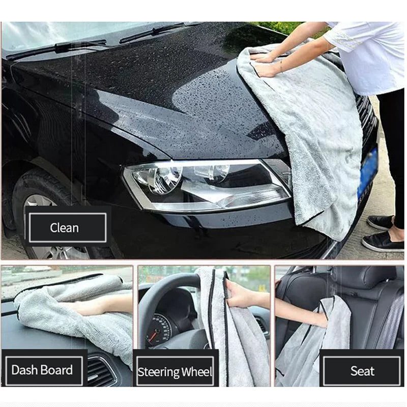 Premium Mikrofaser-Autotuch-Ultra Saugstrk für streifenfreie Reinigung