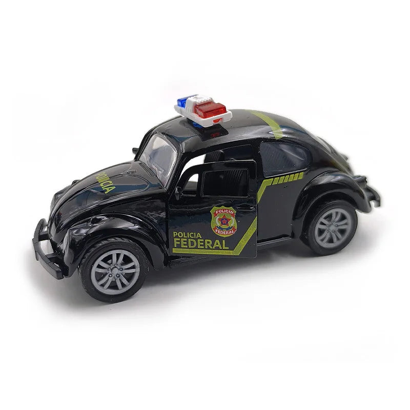 10 cm Metall-Käfer Auto-Rückzieh-Spielzeug (Pull-Black)