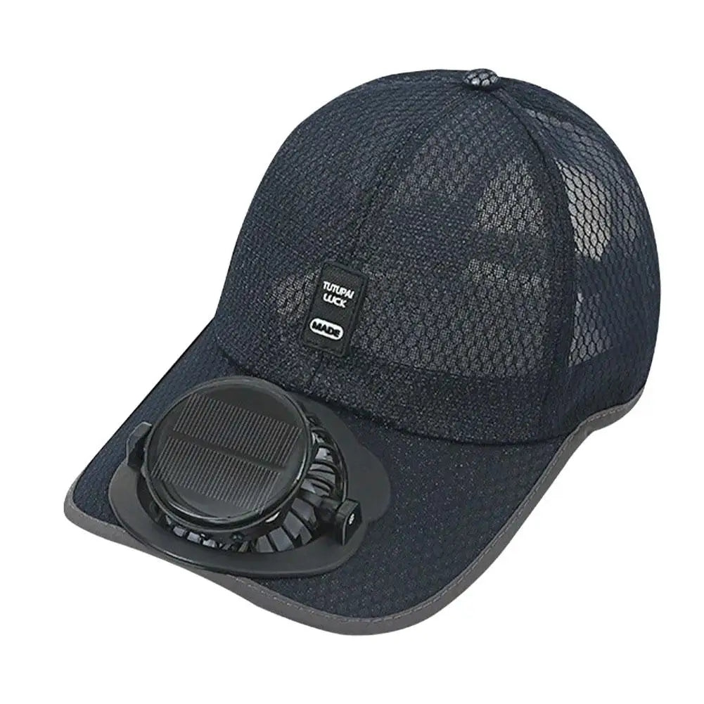 Sonnenkappe mit USB-Ventilator - Kühlende Cap für heiße Tage
