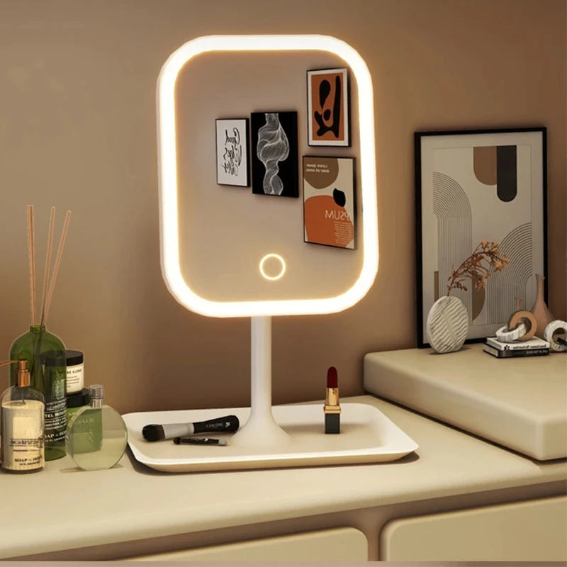 LED Schminkspiegel mit Beleuchtung-Modern & Elegant
