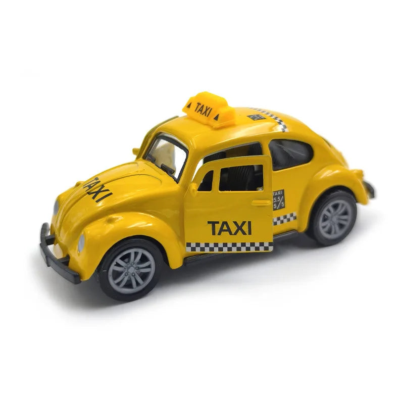 10 cm Metall-Käfer Auto-Rückzieh-Spielzeug (Pull-Black)
