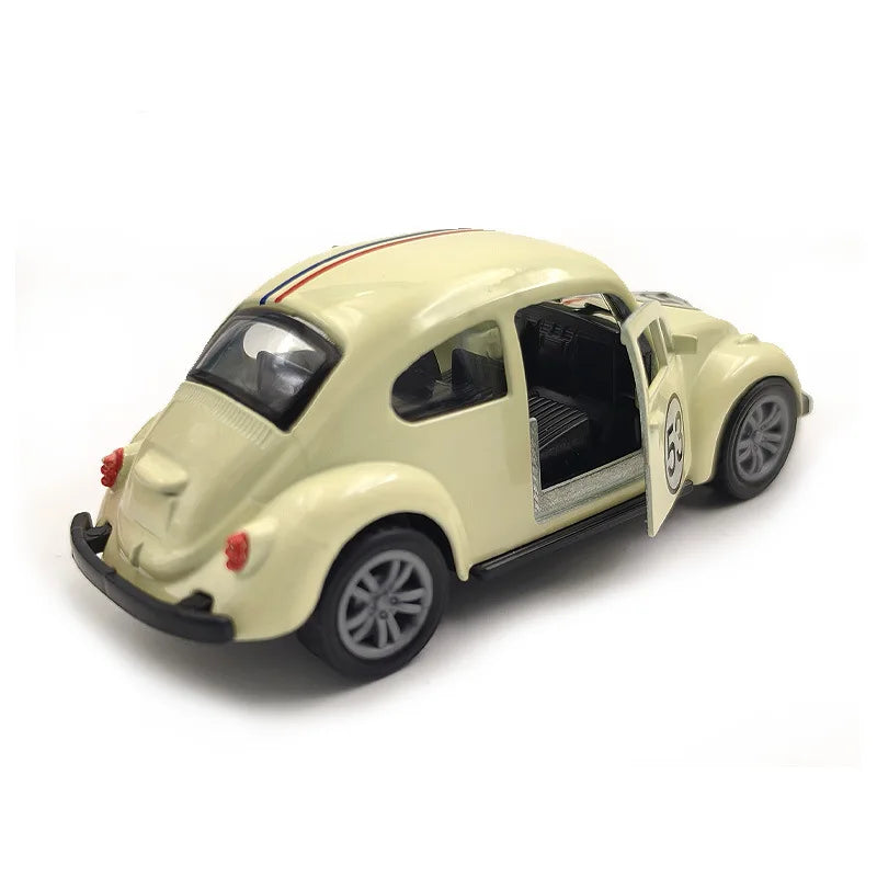 10 cm Metall-Käfer Auto-Rückzieh-Spielzeug (Pull-Black)