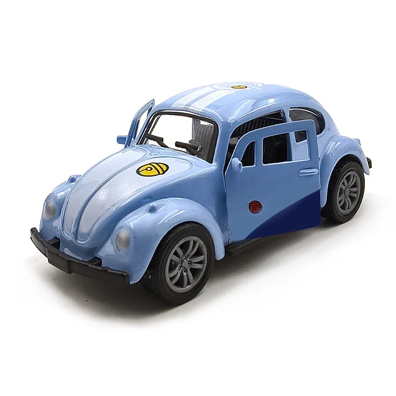 10 cm Metall-Käfer Auto-Rückzieh-Spielzeug (Pull-Black)